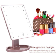 22 LED Light Vanity Mirror 360 Rotating Portable Mirror
