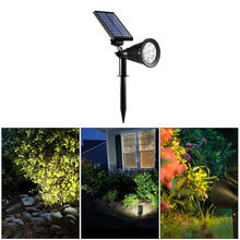 7 LED Changing Color Solar Spotlight