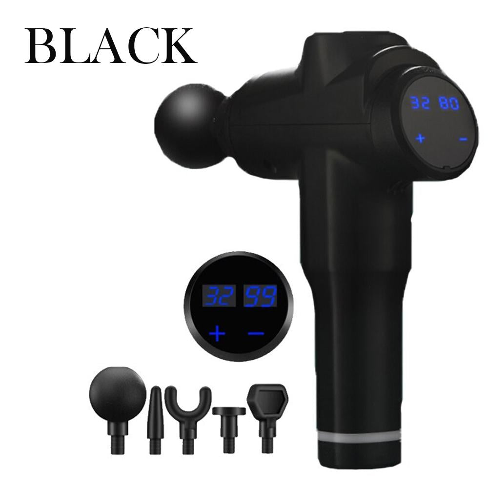 LCD Display Sports Muscle Relaxer Electric Massager