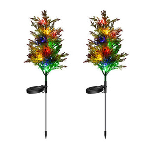 Solar Cypress Tree Light