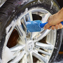 Microfiber Auto Detailing Rim Cleaning Brush