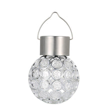 2pcs Solar Powered Hanging Ball Light