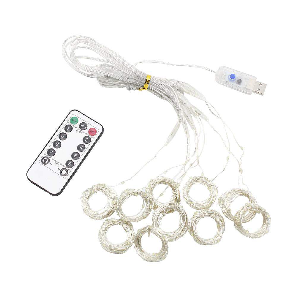 3M LED Curtain Garland USB String Light