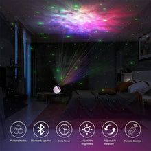 Galaxy Night Light Projector with Bluetooth Speaker and Remote Control
