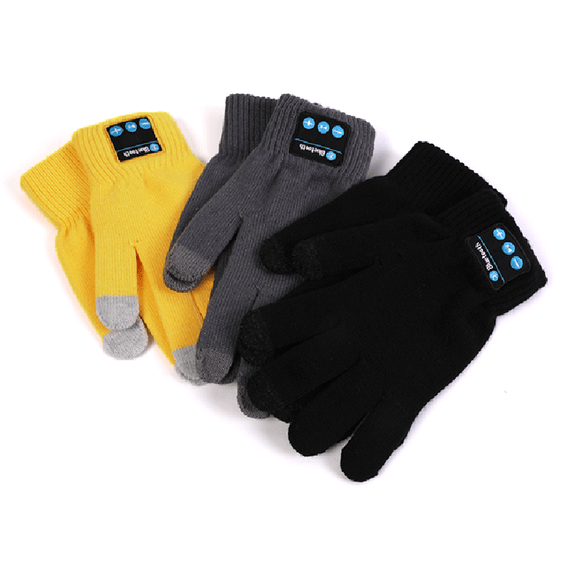 Bluetooth Gloves with Built In Mic and Speaker