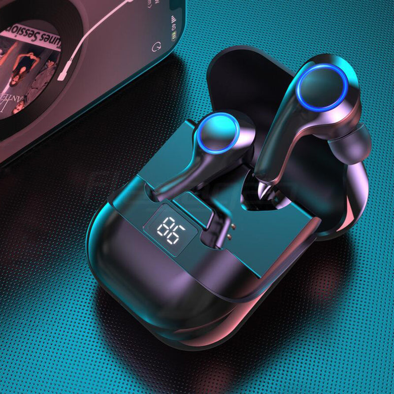 TWS Wireless Touch Control Headphones with Microphone Sport Earbuds Headset