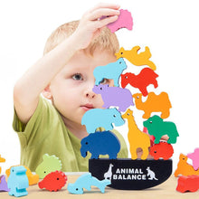Wooden Animals Balance Stacking Toys