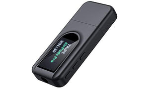 2-in-1 USB BT Transmitter with LCD Display
