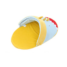 Cartoon Animal Slipper Shape Soft Nest Non-Slip Pet Bed