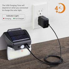110 LED Wireless Outdoor Solar Powered Motion Sensor Light