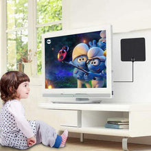 2020 Newest Indoor Amplified Digital TV Antenna 60 Miles Range Signal Booster for 4K Free Local Channels