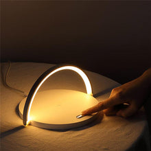 Desk Lamp Night Light Mobile Phone Holder with Wireless Charger
