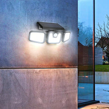 74 LED Solar Powered Sunlight 3 Modes PIR Motion Sensor Lamp