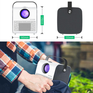 Portable LCD projector Bluetooth projector