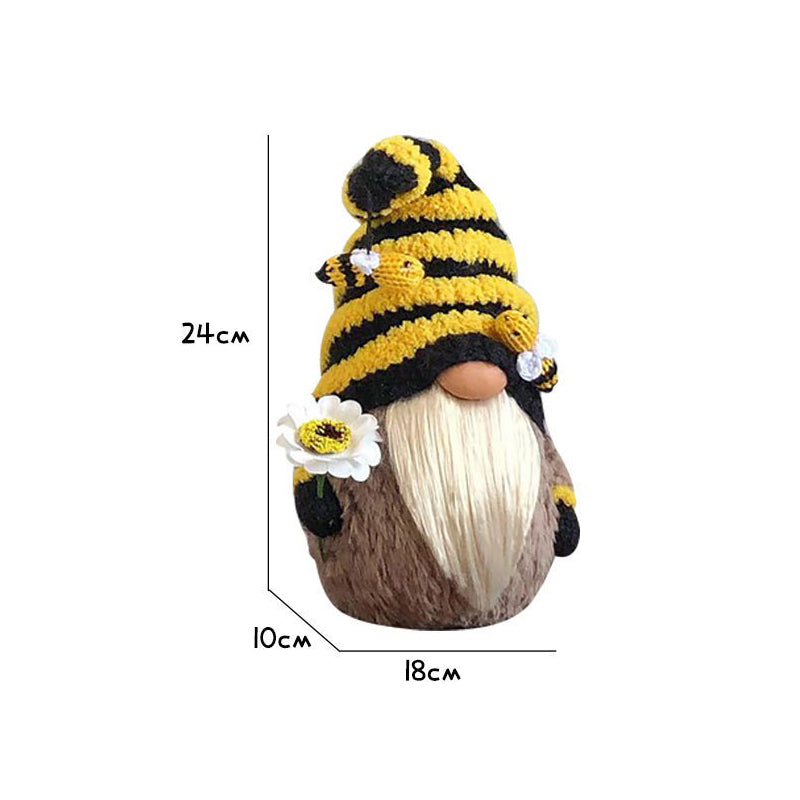 Plush Bumble Bee Gnomes Faceless Doll