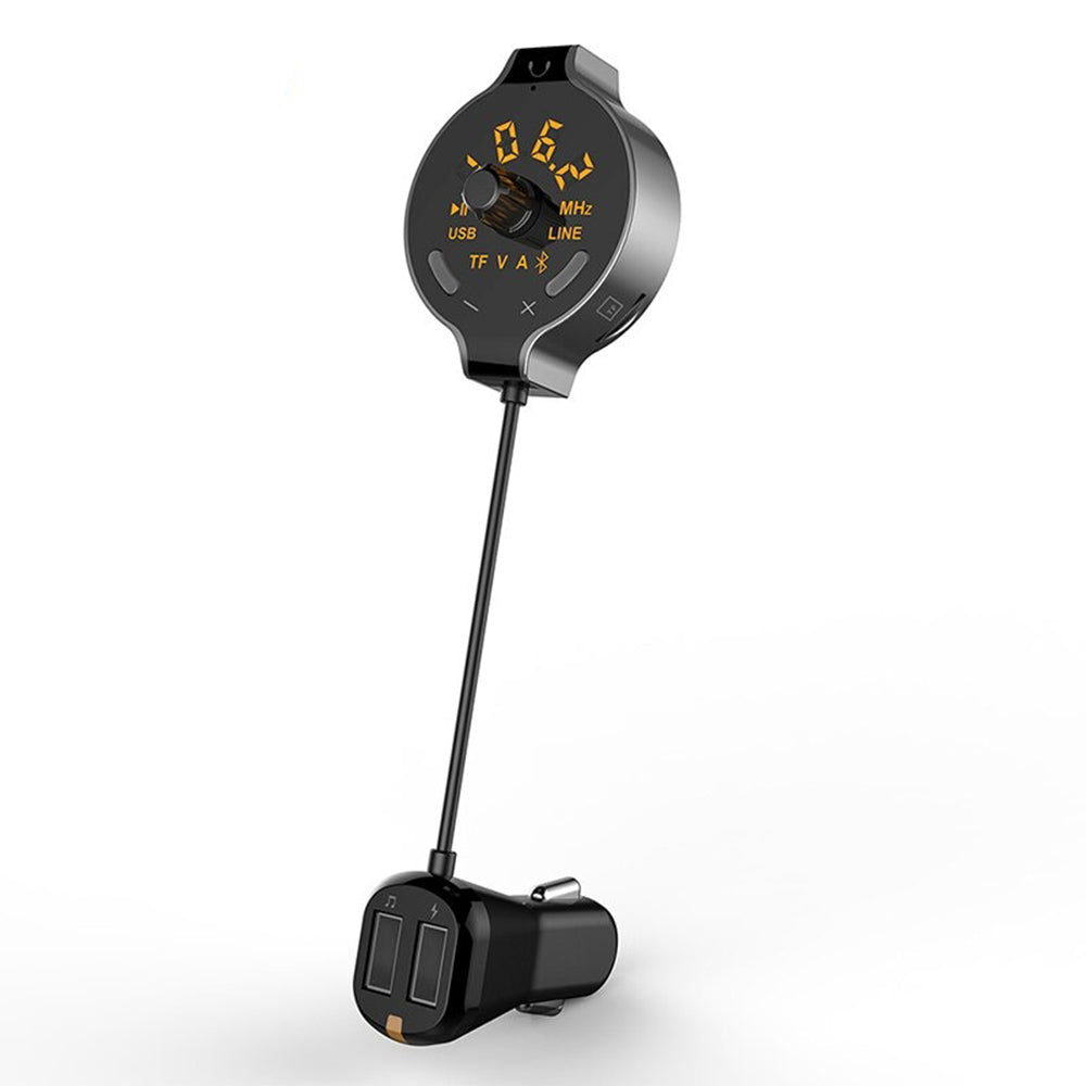 Wireless FM Transmitter with Dual Car Charger