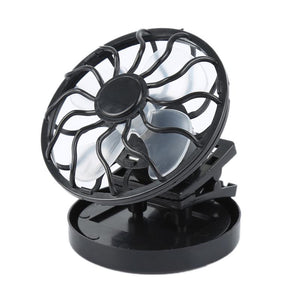 Solar Powered Mini Cooling Clip Fan