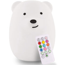 USB Rechargeable Cute Animal Silicone Lamp