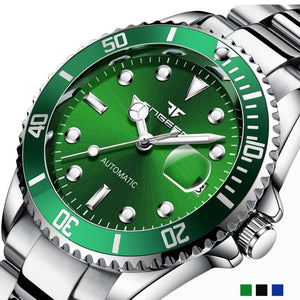 Men Stainless Steel Mechanical Watch