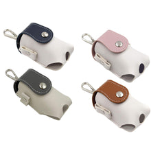 PU Leather Waist Hanging Mini Golf Ball Bag
