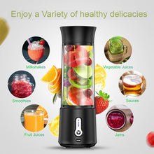 USB Rechargeable 6 Blades Portable Blender Smoothie Maker