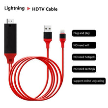 Lightning to HDMI 1080p Adapter Cable for iPhone iPad and iPod