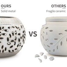 Solar Flickering Flame Tabletop Lantern