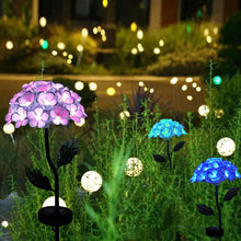 Solar Powered Flower Garden Lights