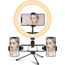 10 inch Dual-Device Mount LED Fill Ring Light