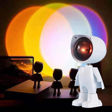 LED Rainbow Projection Desk Lamp