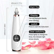 6 Nozzle Electric Acne Pimple Blackhead Remover Pore Deep Cleaner