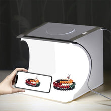 Mini Folding Lightbox 2 LED Photography Softbox