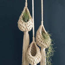 Hand-Woven Macrame Wall Hanging Planter