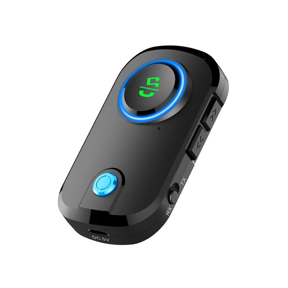 2-in-1 Bluetooth Car Audio Hands-free Call Receiver and Speaker