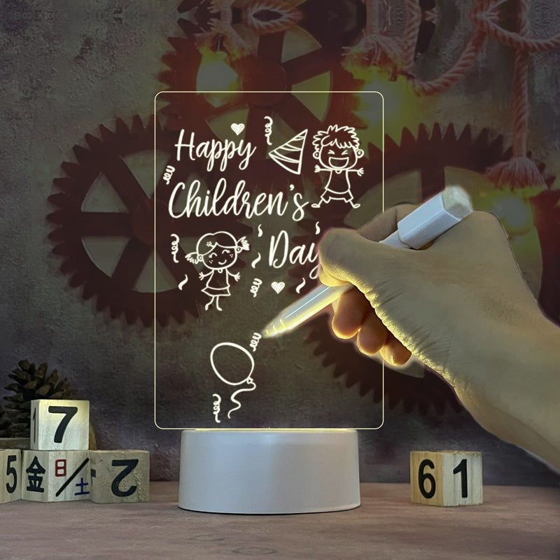 USB Message Board LED Night Light
