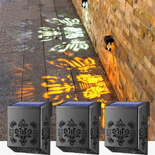 Decorative Solar Fence Wall Light