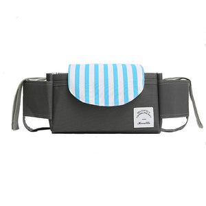 Non-Slip Stroller Organizer With Cup Holders