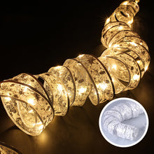 40 LED 4m Copper Wire Ribbon Bows Lights