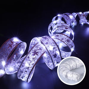 40 LED 4m Copper Wire Ribbon Bows Lights