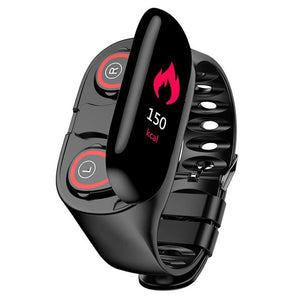 2-in-1 M1 Bluetooth Headset and Fitness Tracker- USB Charging_0