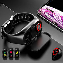 2-in-1 M1 Bluetooth Headset and Fitness Tracker- USB Charging_2