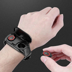 2-in-1 M1 Bluetooth Headset and Fitness Tracker- USB Charging_3