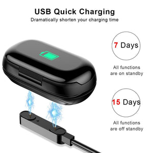 2-in-1 M1 Bluetooth Headset and Fitness Tracker- USB Charging_10
