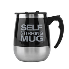 Hot and Cold Battery Operated Magnetic Stainless Steel Self Stirring Mug for Coffee, Tea and Juice_4