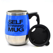 Hot and Cold Battery Operated Magnetic Stainless Steel Self Stirring Mug for Coffee, Tea and Juice_5