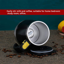 Hot and Cold Battery Operated Magnetic Stainless Steel Self Stirring Mug for Coffee, Tea and Juice_14