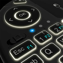 2 in 1 USB Rechargeable Wireless Miniature Backlit Mouse and QWERTY Keyboard_8