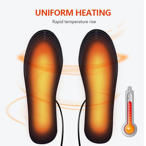 Electric Heating Cut-to-Fit Insoles Washable Thermal Foot Warmer Sock Cushion for Men and Women_10