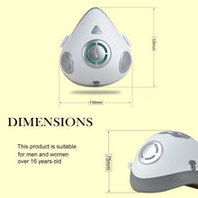 USB Rechargeable Personal Wearable Air Purifier Smart Electric Face Mask_13