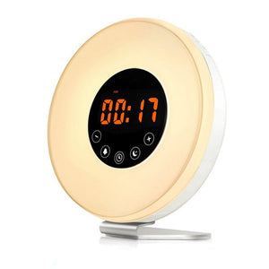 New Touch Wake-up Alarm Clock Touch Sensitive LED Light Simulation Digital Clock_1